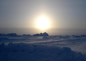 24 hour daylight at the North Pole