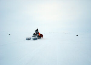 Ice runway at Base Camp Barneo